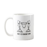 Mechanism logo mugs