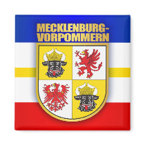 Mecklenburg-Vorpommern COA Fridge Magnet
