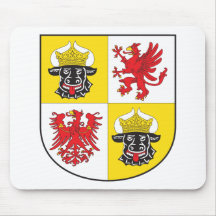 Mecklenburg-Vorpommern Wappen gross Mauspad