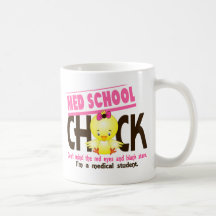 Med School Chick 2 Coffee Mugs