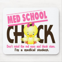 Med School Chick 2 Mousepad