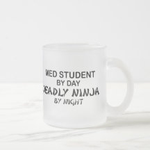 Med Student Deadly Ninja Coffee Mug