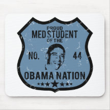 Med Student Obama Nation Mouse Pads