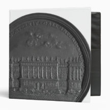 Medal with Bernini's design for the Louvre Vinyl Binder