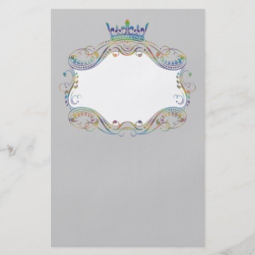 Medallion with Crown Flyer Announcement