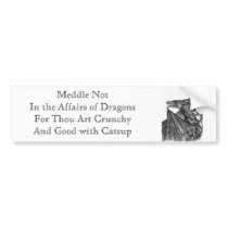 Meddle Not In the Affairs of Dragons