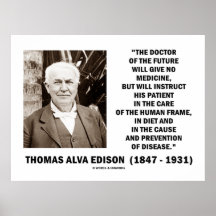 Médecine de docteur Of Future Give No de Thomas Ed Posters