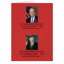Media bias?  Naaa!!! Card