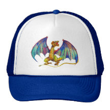 Mediaeval Wyvern Trucker Hats
