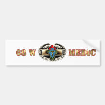 MEDIC 36th Infantry Division Bumper Stickers