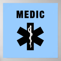 Medic Star of Life Posters