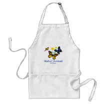 Medical Assistant Butterfly Apron