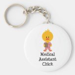 Medical Assistant Chick Keychain