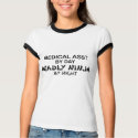 Medical Assistant Deadly Ninja t-shirts