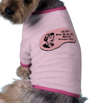Medical Assistant Voice Dog Clothes