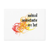 Medical Assistants Are Hot Postcard