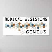Medical Assisting Genius Print