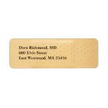 Medical Bandage MD Return Address Labels