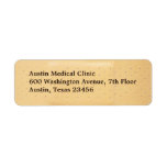 Medical Bandage MD Return Address Labels