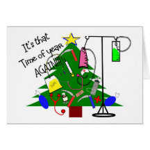 Medical christmas Tree Gifts--Funny Greeting Cards