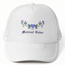 Medical Coders Blue CS Print Mesh Hat