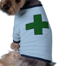 Medical Cross Medical Life Saving Guard Symbol Pet Shirt