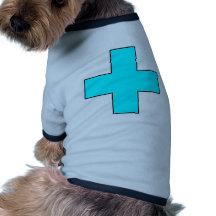 Medical Cross Medical Life Saving Guard Symbol Pet T-shirt