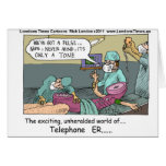 Medical Emergency 4 Telephones Funny Gift Mug Card