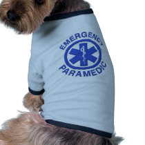 Medical Emergency Paramedic Dog T Shirt