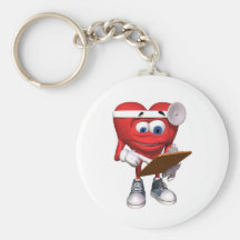 Medical Heart Doctor Cute Key Chains