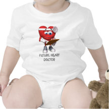 Medical Heart Doctor Cute Romper