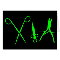MEDICAL INDUSTRIAL TOOLS FETISH GOTH GREETING CARDS