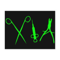 MEDICAL INDUSTRIAL TOOLS FETISH GOTH POST CARD
