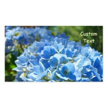 Medical Nurse Healthcare Business cards Hydrangeas