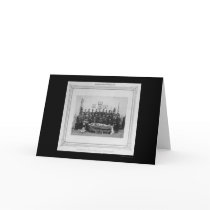 Medical Students and Cadaver Istanbul 1885 Card