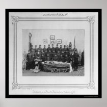 Medical Students and Cadaver Istanbul 1885 Poster