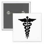 Medical Symbol Caduceus Pins