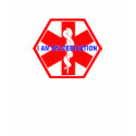 MEDICATION ID TAG t-shirts