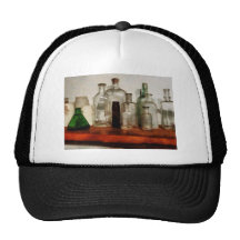 Medicine Bottles Tall and Short Trucker Hats