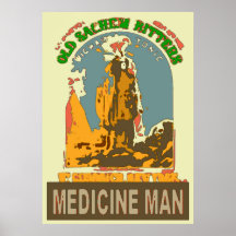 Medicine Man Tonic Posters