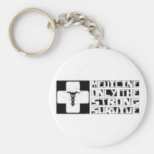 Medicine Survive Keychain