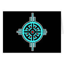 Medicine Wheel-Black Cards