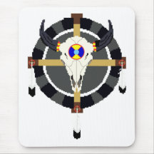 MEDICINE WHEEL MOUSE MAT