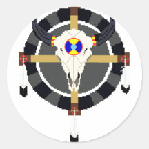 MEDICINE WHEEL STICKER