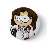 medico geek button