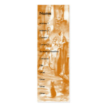 MEDIEVAL ALLEY BY NIGHT IN FLORENCE BUSINESS CARD TEMPLATES