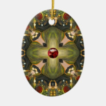 Medieval Cross Ornament