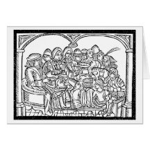 Medieval Dinner BLANK cards