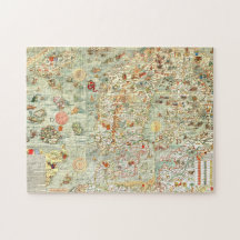 Medieval Europe Map Puzzle