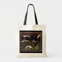 'Medieval Greyhounds' Canvas Bag